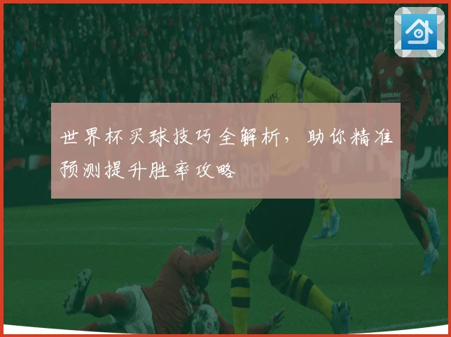 世界杯买球技巧全解析，助你精准预测提升胜率攻略